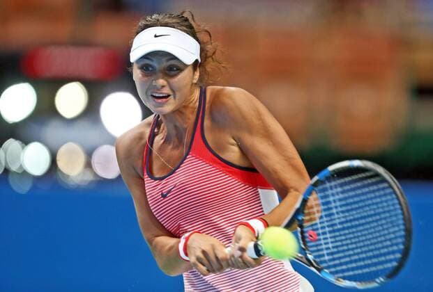 KATOWICE Open, WTA Tennis Damen ELIZAVETA KULICHKOVA FRANCE OUT!  160406MIN046