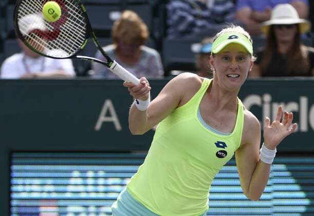 April 6, 2016: Allison Riske (USA) loses to Venus Williams (USA) 6-4, 6-2, at the Volvo Car Open being played at Family Circle Tennis Center in Charleston, South Carolina. Ã‚Â© TENNIS 2016: Volvo Car Open APRIL 16 - ZUMAc04_