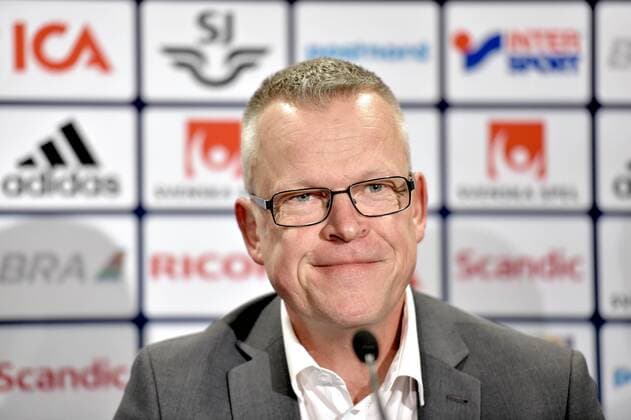 160407 Jan Andersson wird nach der EM 2016 Schweden s neuer Nationaltrainer - PK in Stockholm.  Copyright: JOELxMARKLUND BB160407JM006