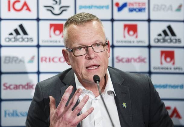 160407 Jan Andersson wird nach der EM 2016 Schweden s neuer Nationaltrainer - PK in Stockholm.  Copyright: JOELxMARKLUND BB160407JM038
