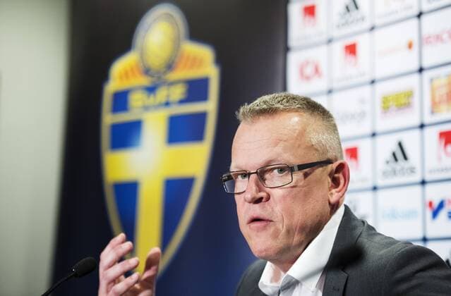 160407 Jan Andersson wird nach der EM 2016 Schweden s neuer Nationaltrainer - PK in Stockholm.  Copyright: JOELxMARKLUND BB160407JM041