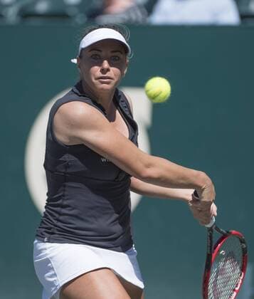 April 7,2016: Kristina Kucova (SVK) loses to Angelique Kerber (GER) 6-2, 6-3, at the Volvo Car Open being played at Family Circle Tennis Center in Charleston, South Carolina. Ã‚Â© TENNIS 2016: Volvo Car Open APRIL 16 - ZUMAc04_