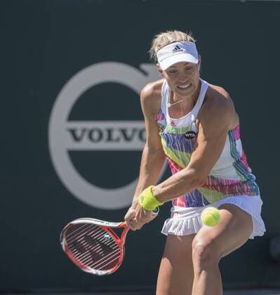 April 7, 2016: Angelique Kerber (GER) defeated Kristina Kucova (SVK) 6-2, 6-3, at the Volvo Car Open being played at Family Circle Tennis Center in Charleston, South Carolina. Ã‚Â© TENNIS 2016: Volvo Car Open APRIL 16 - ZUMAc04_