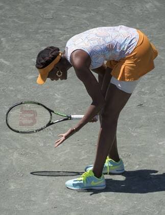 April 7, 2016: Venus Williams (USA) loses to Yulia Putintseva (KAZ) 7-6, 2-6, 6-4, at the Volvo Car Open being played at Family Circle Tennis Center in Charleston, South Carolina. Ã‚Â© TENNIS 2016: Volvo Car Open APRIL 16 - ZUMAc04_