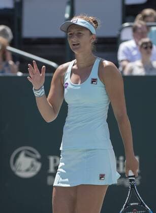 April 8,2016: Irina-Camelia Begu (ROM) loses to Angelique Kerber (GER) 6-2, 6-3, at the Volvo Car Open being played at Family Circle Tennis Center in Charleston, South Carolina. Â© TENNIS 2016: Volvo Car Open APRIL 16 - ZUMAc04_