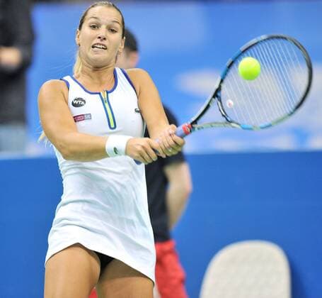 2016.04.08 Katowice Spodek Hall Women tennis tournament WTA Katowice Open 2016 Dominika CIBULKOVA (SVK) vs. Francesca SCHIAVONE (ITA) Dominika CIBULKOVA  20160408LUK310