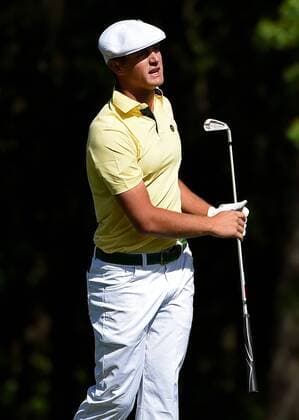 April 8, 2016 - Augusta, GA, USA - Bryson DeChambeau watches his second shot from the 11th fairway during the second round of the 80th Masters at the Augusta National Golf Club on Friday, April 8, 2016, in Augusta, Ga. Masters Tournament - ZUMAm67_