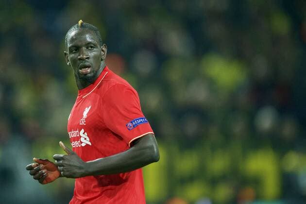 Mamadou Sakho of Liverpool FC during the UEFA Europa League quarter-final match between Borussia Dortmund and Liverpool on April 7, 2016 at the Signal Iduna Park stadium at Dortmund, Germany. Borussia Dortmund v Liverpool UEFA Europa League 2015 2016 xVIxxIVx 5288063