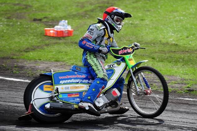 Ronny Weis (WFB) - Speedway Bundesliga: Wolfslake Fabulaz Berlin - AC Landshut Devils