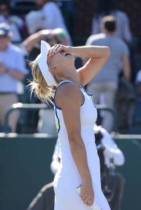 April 9, 2016 - Charleston, South Carolina, United States - ELENA VESNINA celebrates winning her semifinal match vs. S. Errani at the Volvo Car Open Tennis 2016 - Volvo Car Open - Day 6 - ZUMAl132