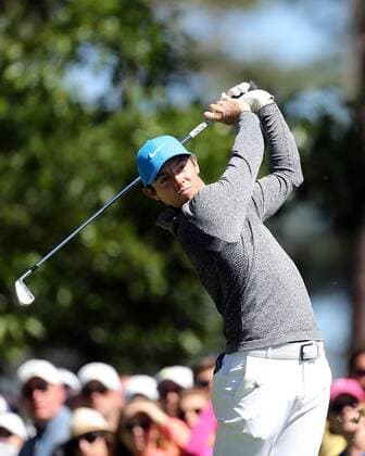 April 9, 2016 - Augusta, GA, USA - Rory McIlroy plays hits from the 4th tee during the third round of the 80th Masters at the Augusta National Golf Club in Augusta, Ga., on Saturday, April 9, 2016. Masters, third round - ZUMAm67_