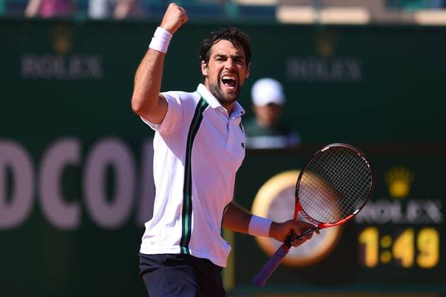 Jeremy Chardy (Fra) TENNIS : Monte Carlo Rolex Masters 2016 - 10 04 2016 TennisMagazine Panoramic 