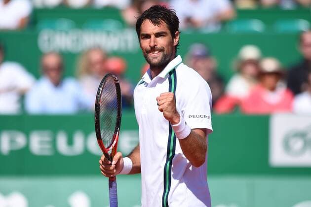 Jeremy Chardy (Fra) TENNIS : Monte Carlo Rolex Masters 2016 - 10 04 2016 TennisMagazine Panoramic 