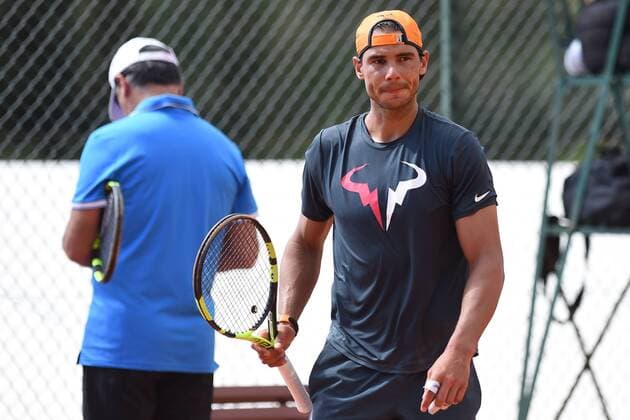 Rafael Nadal (Esp) TENNIS : Monte Carlo Rolex Masters 2016 - 10 04 2016 TennisMagazine Panoramic 