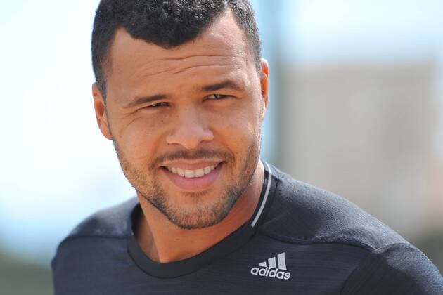 Jo Wilfried Tsonga (Fra) TENNIS : Monte Carlo Rolex Masters 2016 - 10 04 2016 TennisMagazine Panoramic 