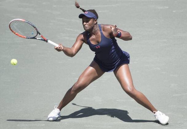 April 10, 2016: Sloane Stephens (USA) defeated Elena Vesnina (RUS) 7-6, 6-2, at the Volvo Car Open being played at Family Circle Tennis Center in Charleston, South Carolina. Ã‚Â© TENNIS 2016: Volvo Car Open APRIL 16 - ZUMAc04_