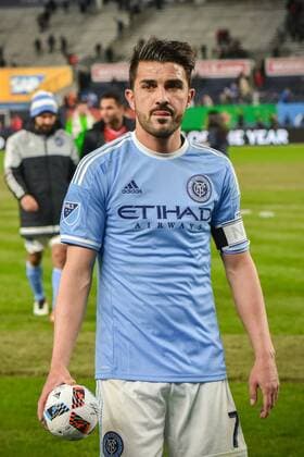 David Villa (NYCFC), APRIL 10, 2016 - Football Soccer : David Villa of New York City FC after the Major League Soccer match between New York City FC 0-0 Chicago Fire at Yankee Stadium in the Bronx, New York, United States. Noxthirdxpartyxsales  (xpta003085)