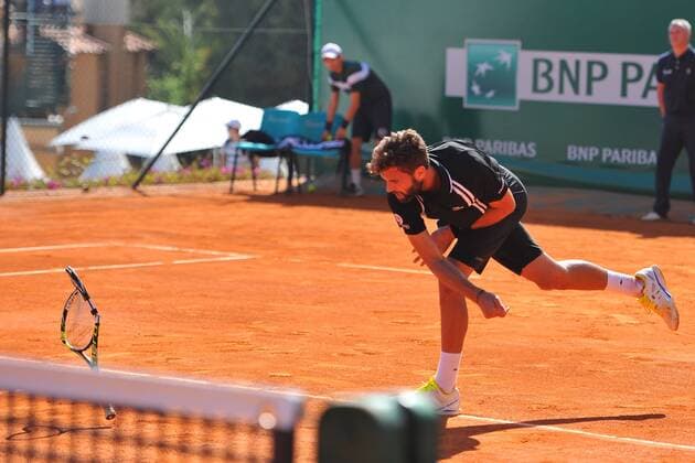 Benoit Paire (fra) TENNIS : Tournoi de Monte Carlo 2016 - 11 04 2016 TennisMagazine Panoramic 