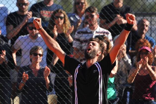 Benoit Paire (fra) TENNIS : Tournoi de Monte Carlo 2016 - 11 04 2016 TennisMagazine Panoramic 