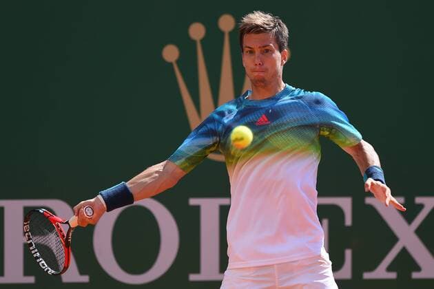 Aljaz Bedene (GB) TENNIS : Tournoi de Monte Carlo 2016 - 11 04 2016 TennisMagazine Panoramic 