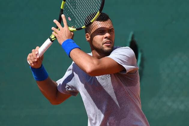 Jo Wilfried Tsonga (Fra) TENNIS : Tournoi de Monte Carlo 2016 - 11 04 2016 TennisMagazine Panoramic 