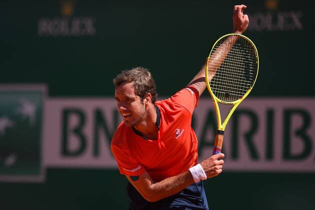 Richard Gasquet (Fra) TENNIS : Tournoi de Monte Carlo 2016 - 11 04 2016 TennisMagazine Panoramic 