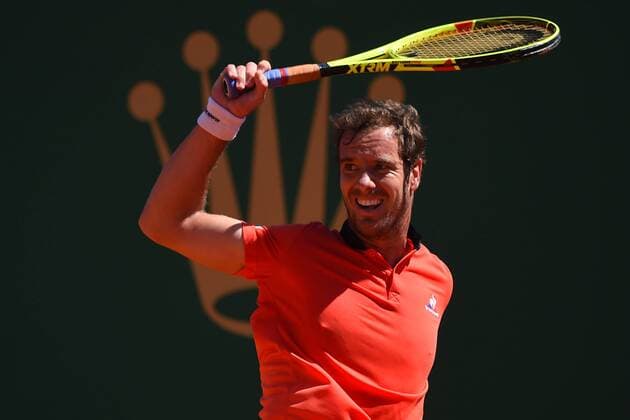 Richard Gasquet (Fra) TENNIS : Tournoi de Monte Carlo 2016 - 11 04 2016 TennisMagazine Panoramic 