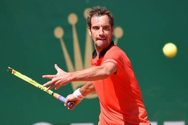 Richard Gasquet (Fra) TENNIS : Tournoi de Monte Carlo 2016 - 11 04 2016 TennisMagazine Panoramic 