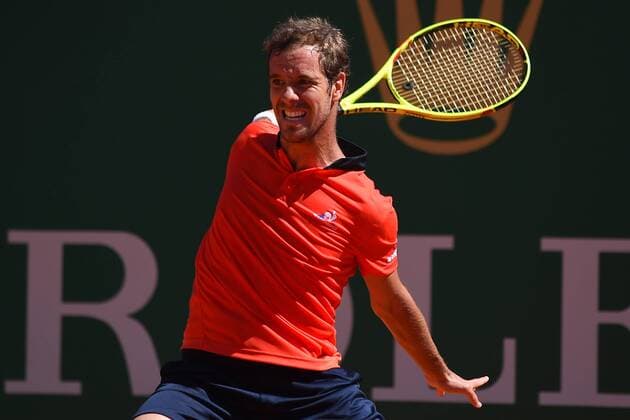Richard Gasquet (Fra) TENNIS : Tournoi de Monte Carlo 2016 - 11 04 2016 TennisMagazine Panoramic 