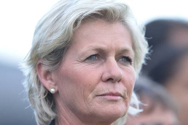 Fußball Frauen EM-Qualifikation, Deutschland - Kroatien am 12.04.2016 in der Osnatel Arena in Osnabrück Silvia Neid ( Trainerin Deutschland ) Foto: osnapix TT