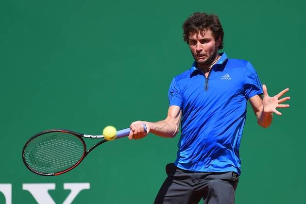 Gilles Simon (Fra) TENNIS : Tournoi de Monte Carlo 2016 - 12 04 2016 TennisMagazine Panoramic 
