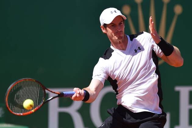 Andy Murray (GB) TENNIS : Tournoi de Monte Carlo 2016 - 12 04 2016 TennisMagazine Panoramic 