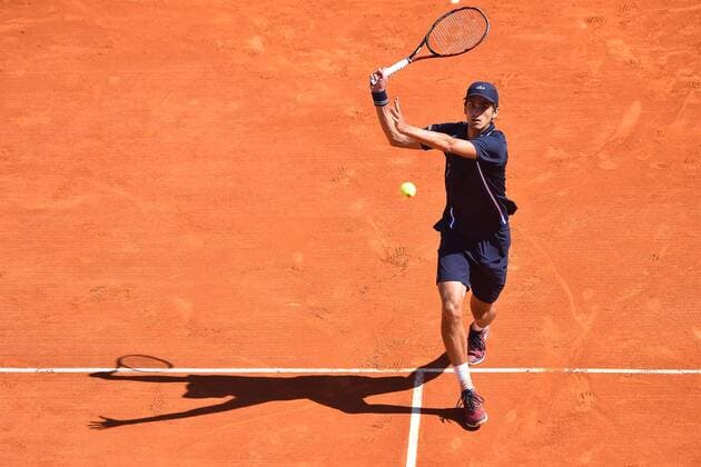 Pierre Hugues Herbert (fra) TENNIS : Tournoi de Monte Carlo 2016 - 12 04 2016 TennisMagazine Panoramic 