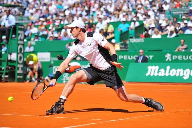 Andy Murray (gb) TENNIS : Tournoi de Monte Carlo 2016 - 12 04 2016 TennisMagazine Panoramic 