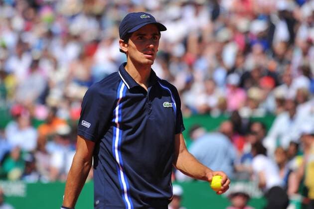 Pierre Hugues Herbert (Fra) TENNIS : Tournoi de Monte Carlo 2016 - 12 04 2016 TennisMagazine Panoramic 