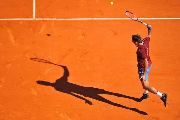 Roger Federer (Sui) TENNIS : Tournoi de Monte Carlo 2016 - 12 04 2016 TennisMagazine Panoramic 
