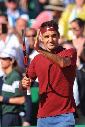 Roger Federer (Sui) TENNIS : Tournoi de Monte Carlo 2016 - 12 04 2016 TennisMagazine Panoramic 