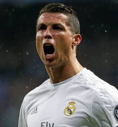 Champions League quarter-final second leg between VfL Wolfsburg and Real Madrid. In this picture, Cristiano Ronaldo celebrates a goal. xPabloxGarciax 