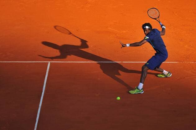 Gael Monfils (Fra) TENNIS : Monte Carlo 2016 - 13 04 2016 TennisMagazinex 