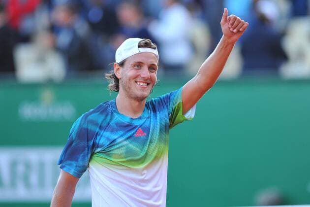 Bilder des Tages - SPORT Lucas Pouille (Fra) TENNIS : Monte Carlo 2016 - 13 04 2016 TennisMagazinex 