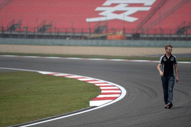 Chinese Grand Prix, Shanghai 14 - 17 April 2016 14.04.2016 - Nico Hulkenberg (GER) Sahara Force India F1 VJM09 