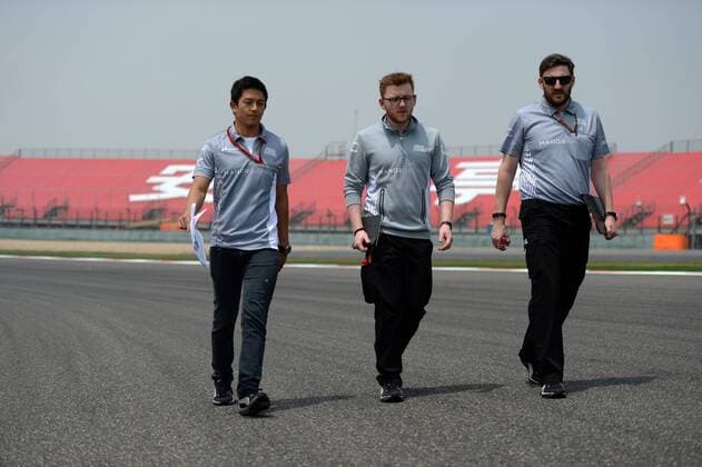 Chinese Grand Prix, Shanghai 14 - 17 April 2016 14.04.2016 - Rio Haryanto (IND) Manor Racing MRT05 