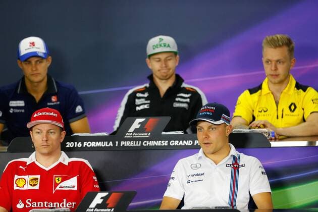 Formel 1, GP von China, Pressekonferenz Motorsports: FIA Formula One World Championship WM Weltmeisterschaft 2016, Grand Prix of China, xHOCHxZWEIx
