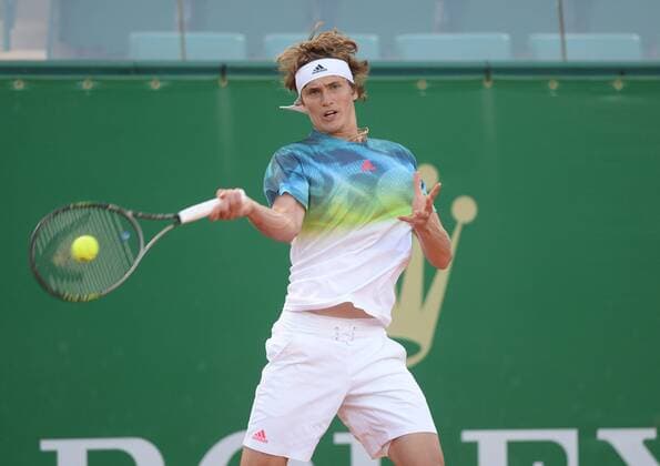 ALEXANDER ZVEREV TENNIS MONTE-CARLO ROLEX MASTER 2016