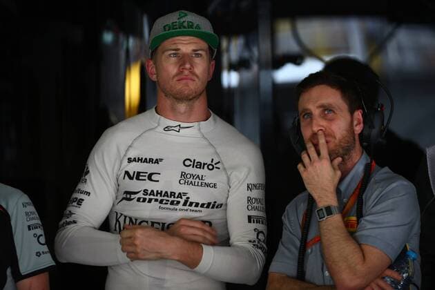Chinese Grand Prix, Shanghai 14 - 17 April 2016 15.04.2016 - Free Practice 1, Nico Hulkenberg (GER) Sahara Force India F1 VJM09 