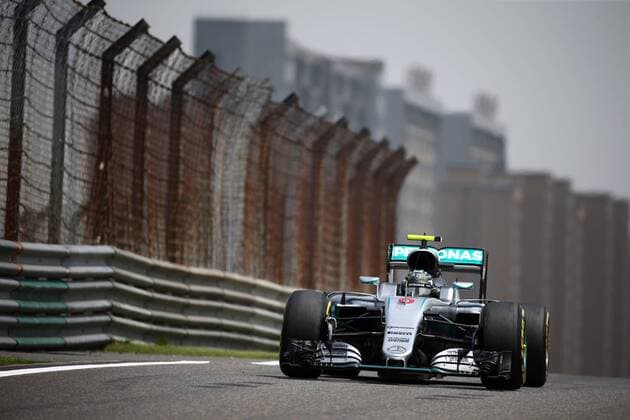 Chinese Grand Prix, Shanghai 14 - 17 April 2016 15.04.2016 - Free Practice 1, Nico Rosberg (GER) Mercedes AMG F1 W07 Hybrid 