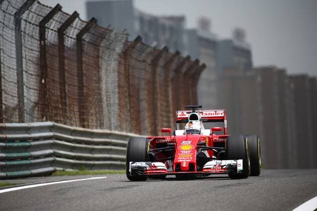 Chinese Grand Prix, Shanghai 14 - 17 April 2016 15.04.2016 - Free Practice 1, Sebastian Vettel (GER) Scuderia Ferrari SF16-H 