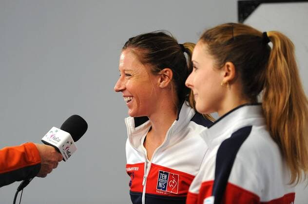 Fed Cup Fedcup - France vs Netherlands - Semi - 15 04 16 VirginieBouyer TennisMagazine Panoramic 