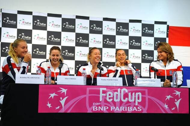 Fed Cup Fedcup - France vs Netherlands - Semi - 15 04 16 VirginieBouyer TennisMagazine Panoramic 