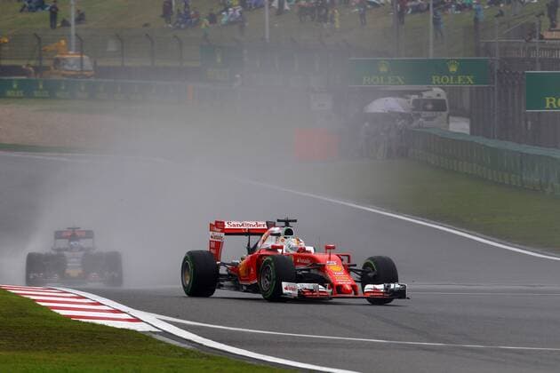 Chinese Grand Prix, Shanghai 14 - 17 April 2016 16.04.2016 - Free Practice 3, Sebastian Vettel (GER) Scuderia Ferrari SF16-H 